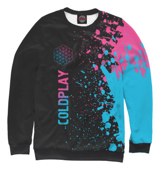 Свитшот для девочек Coldplay Neon Gradient