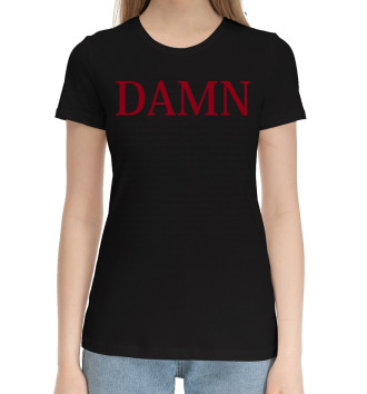 Хлопковая футболка DAMN. Kendrick Lamar