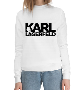 Хлопковый свитшот Karl Lagerfeld