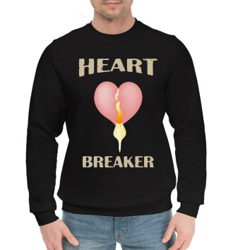 Хлопковый свитшот Heart breaker