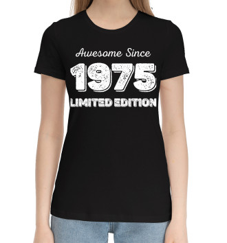 Хлопковая футболка Awesome Since 1975