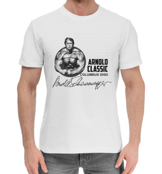 Хлопковая футболка Arnold classic