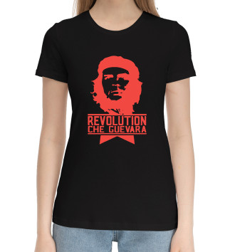 Женская Хлопковая футболка Че Гевара