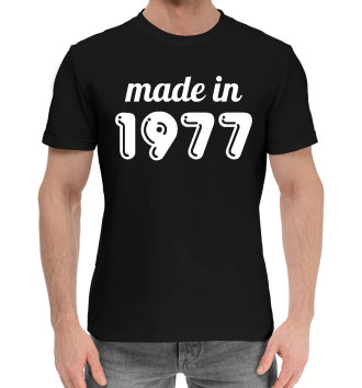 Хлопковая футболка Made in 1977