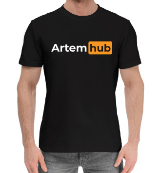 Хлопковая футболка Artem / Hub