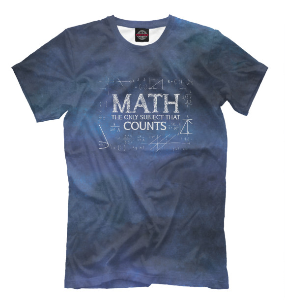 Футболка Algebra Science Geek Calcul для мальчиков 