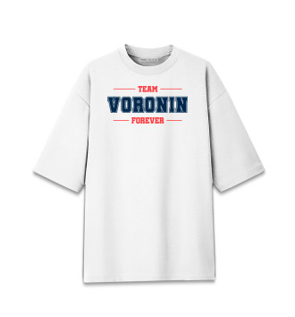 Хлопковая футболка оверсайз Team Voronin
