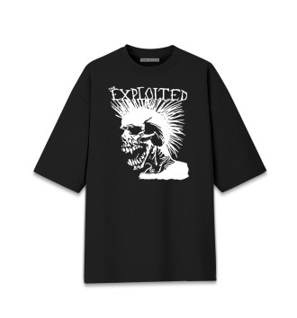 Мужская Хлопковая футболка оверсайз The exploited