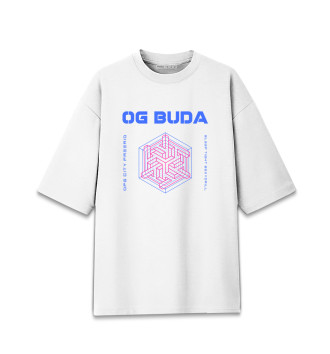 Мужская Хлопковая футболка оверсайз OG Buda