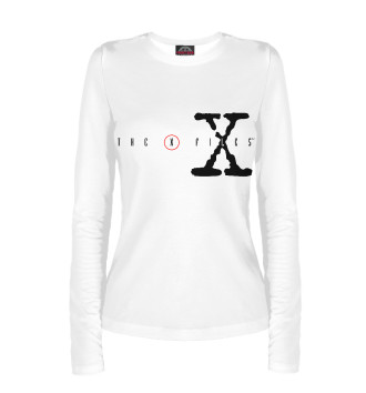 Женский Лонгслив The X-Files logo
