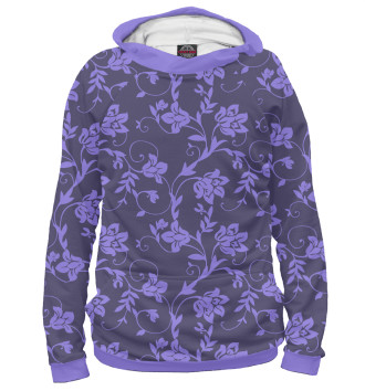 Худи для девочек Floral (Purple)
