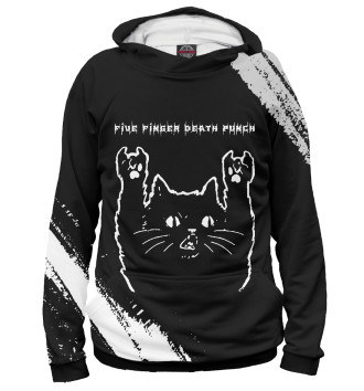 Худи для мальчиков Five Finger Death Punch Cat