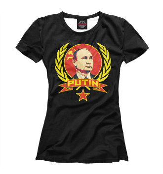 Футболка для девочек Putin