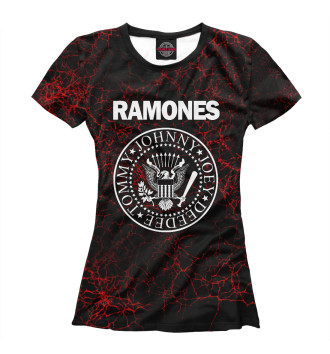Женская Футболка Ramones