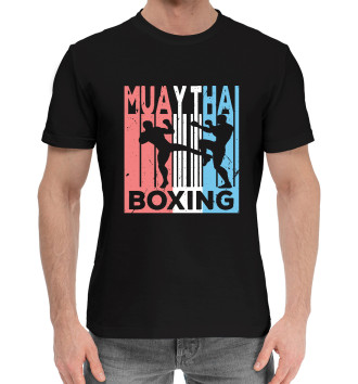 Мужская Хлопковая футболка MUAY THAI BOXING