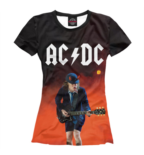 Футболка AC/DC для девочек 