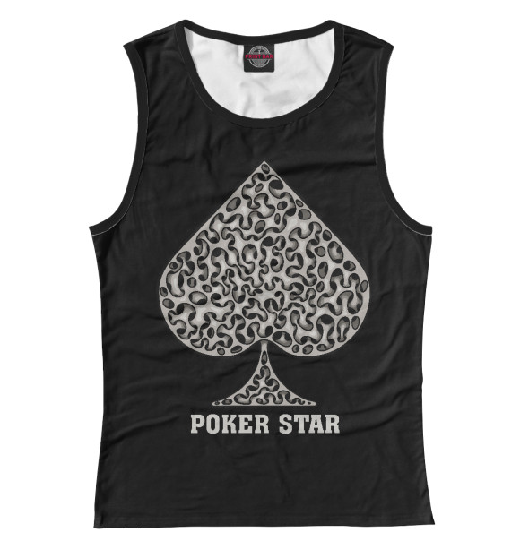 Майка Poker Star для девочек 