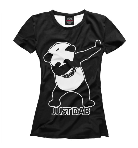 Футболка Panda dab для девочек 