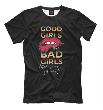 Футболка Good girls bad girls