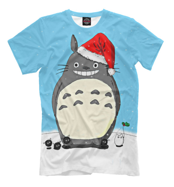 Футболка New Year Totoro для мальчиков 