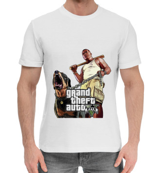Мужская Хлопковая футболка GTA 5