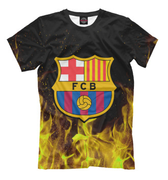Футболка Барселона Fire