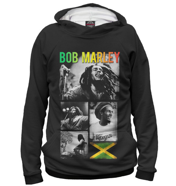 Худи Bob Marley для мальчиков 