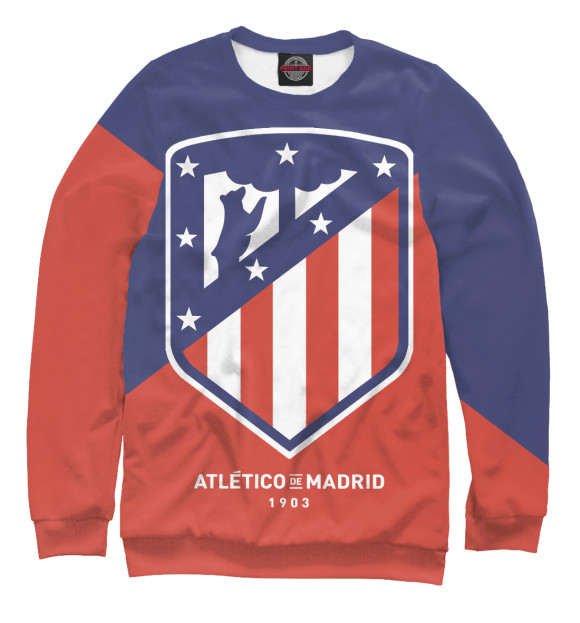 Свитшот Atletico Madrid New Emblem для девочек 