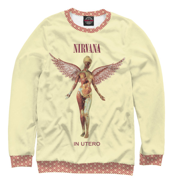 Свитшот Nirvana (In Utero) для девочек 
