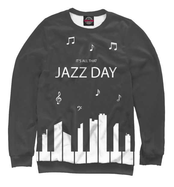 Свитшот Jazz day для девочек 