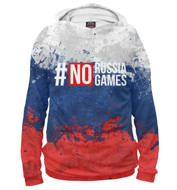 Худи No Russia No Games для мальчиков 