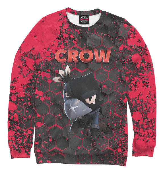Свитшот Brawl Stars Crow для мальчиков 
