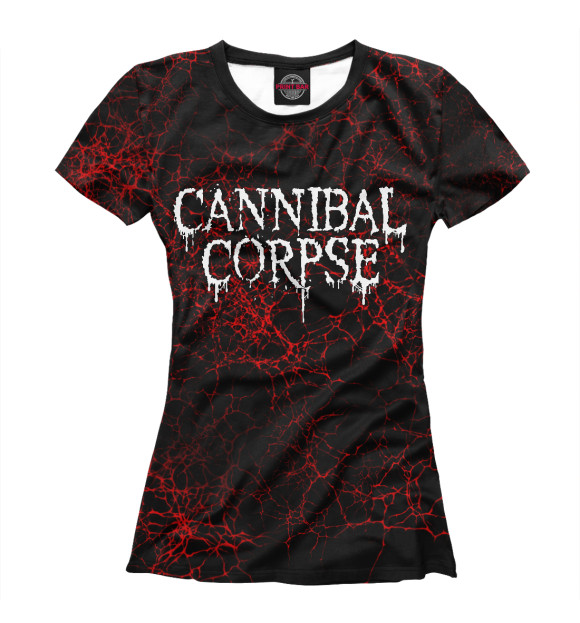 Футболка Cannibal Corpse для девочек 