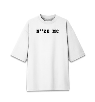 Хлопковая футболка оверсайз Noize MC