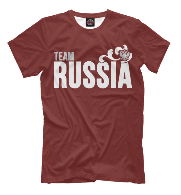 Мужская Футболка Team Russia
