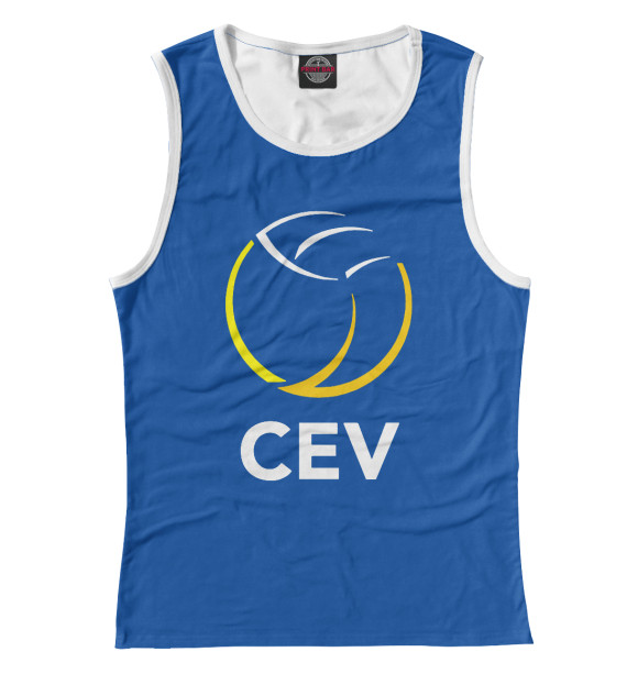 Майка Volleyball CEV (European Volleyball Confederation) для девочек 