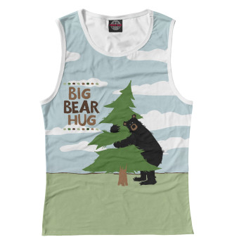 Женская Майка Big Bear Hugs