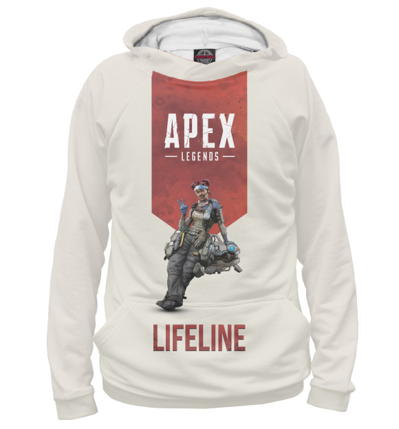 Худи Lifeline apex legends для девочек 
