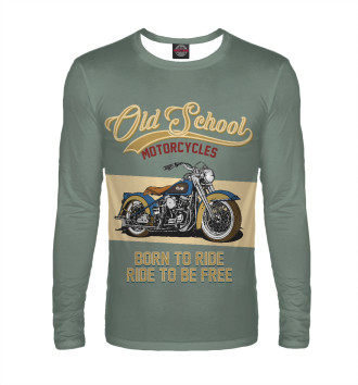 Лонгслив Мотоциклы - Старая школа
