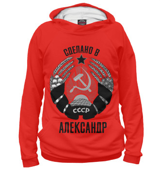 Худи для девочек Александр сделано в СССР