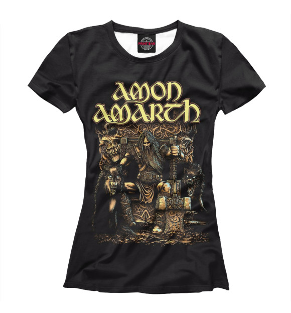 Футболка Amon Amarth для девочек 