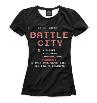 Футболка для девочек Battle City