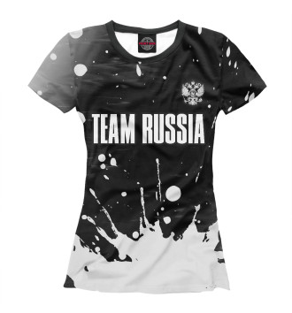 Футболка для девочек Russia - Герб | Team Russia