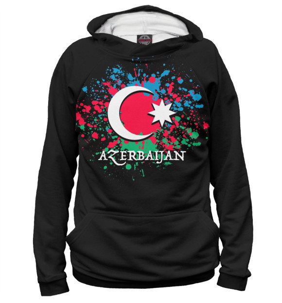 Худи Azerbaijan для девочек 