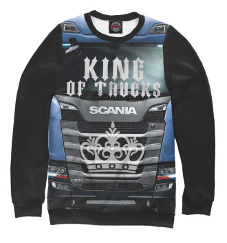 Свитшот для девочек SCANIA - король грузовиков