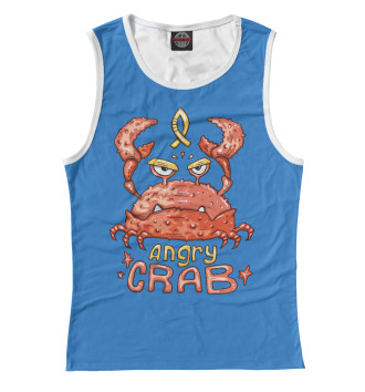 Майка для девочек Hungry crab