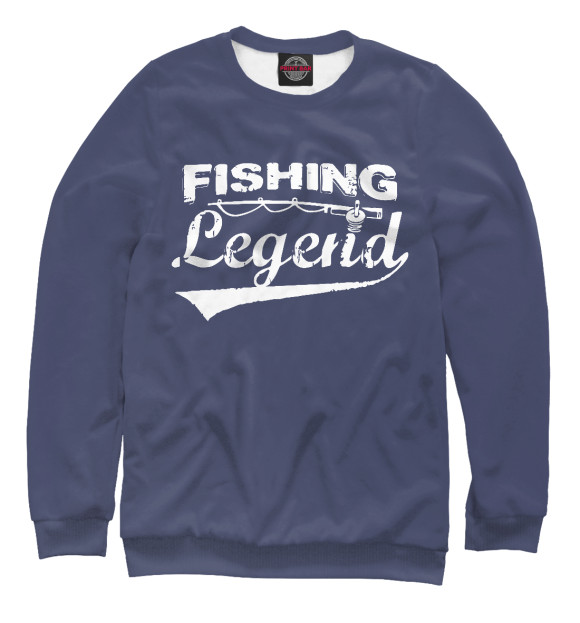 Свитшот Fishing legend для мальчиков 