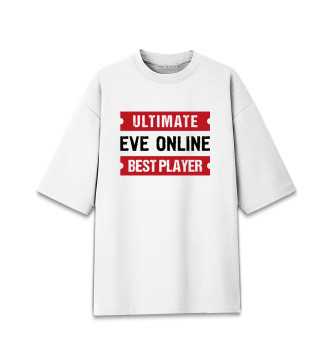 Мужская Хлопковая футболка оверсайз EVE Online Ultimate