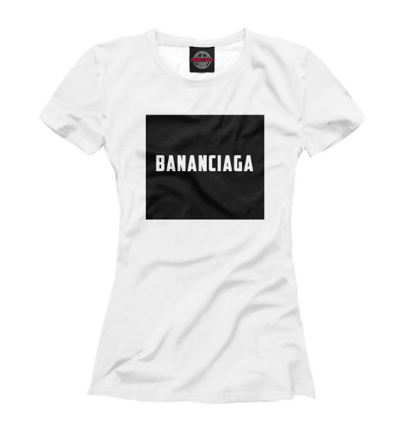 Футболка Bananciaga для девочек 
