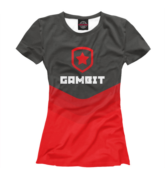 Футболка Gambit Gaming Team для девочек 